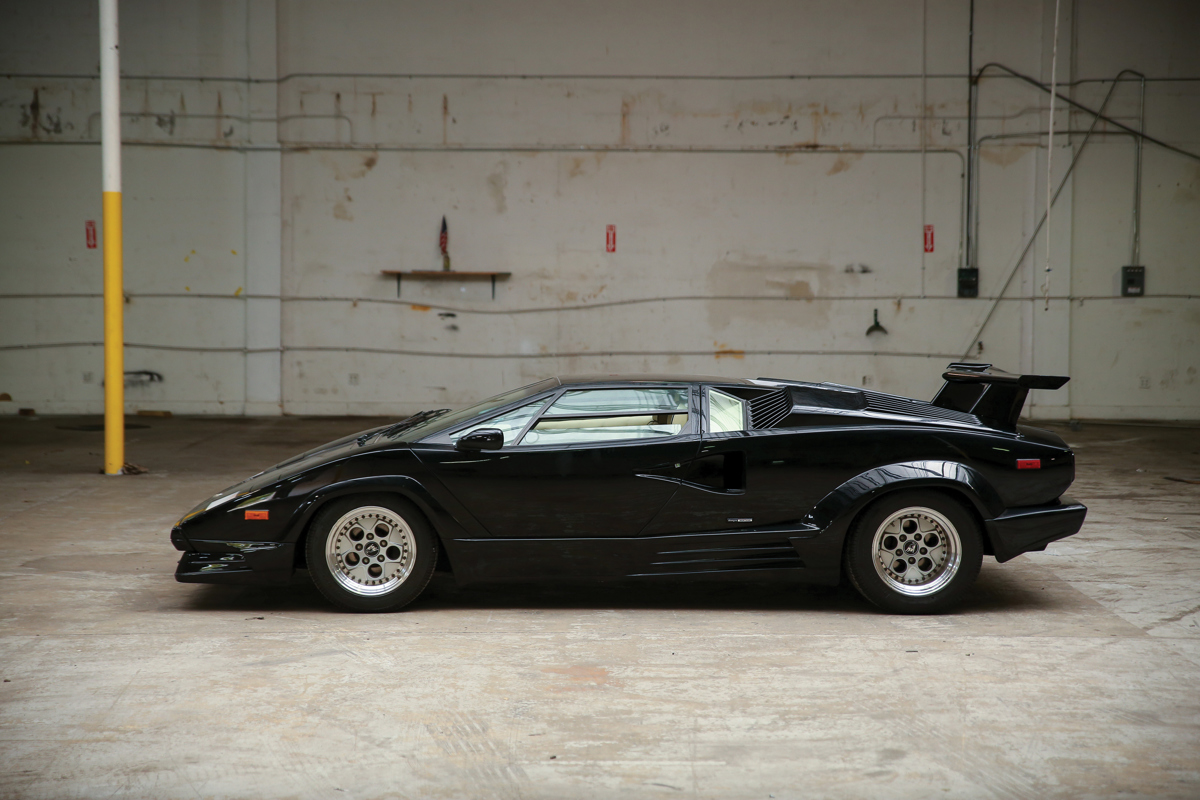 1989 Lamborghini Countach 25th Anniversary offered at RM Auctions’ Fort Lauderdale live auction 2019